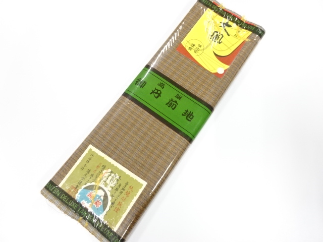 アンティーク　丹前着尺反物